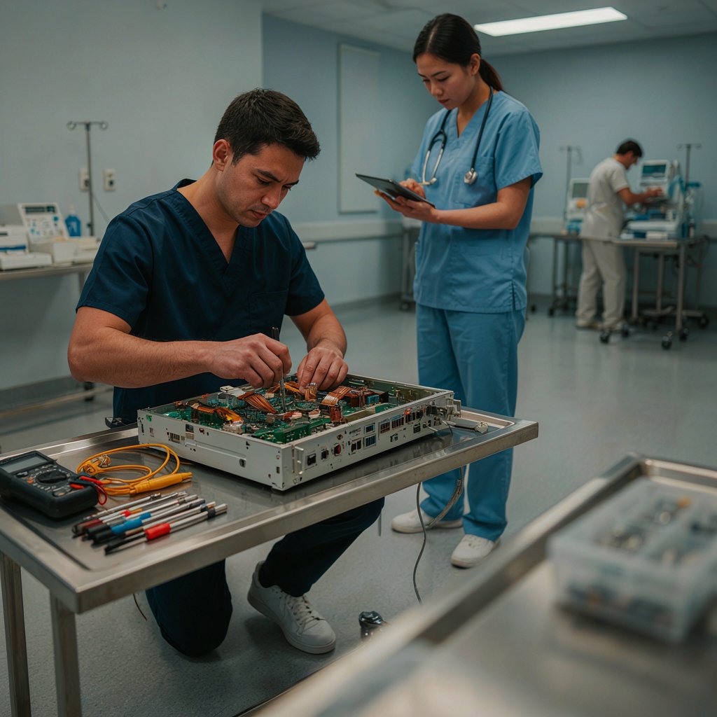 Modern medical facility